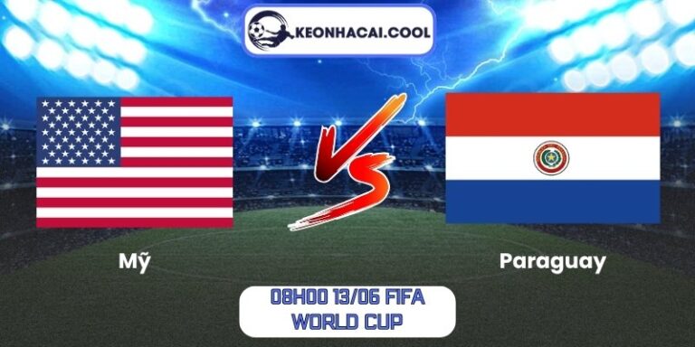 Soi kèo Mỹ vs Paraguay (08h00 13/06, FIFA World Cup) 6 Mỹ vs Paraguay